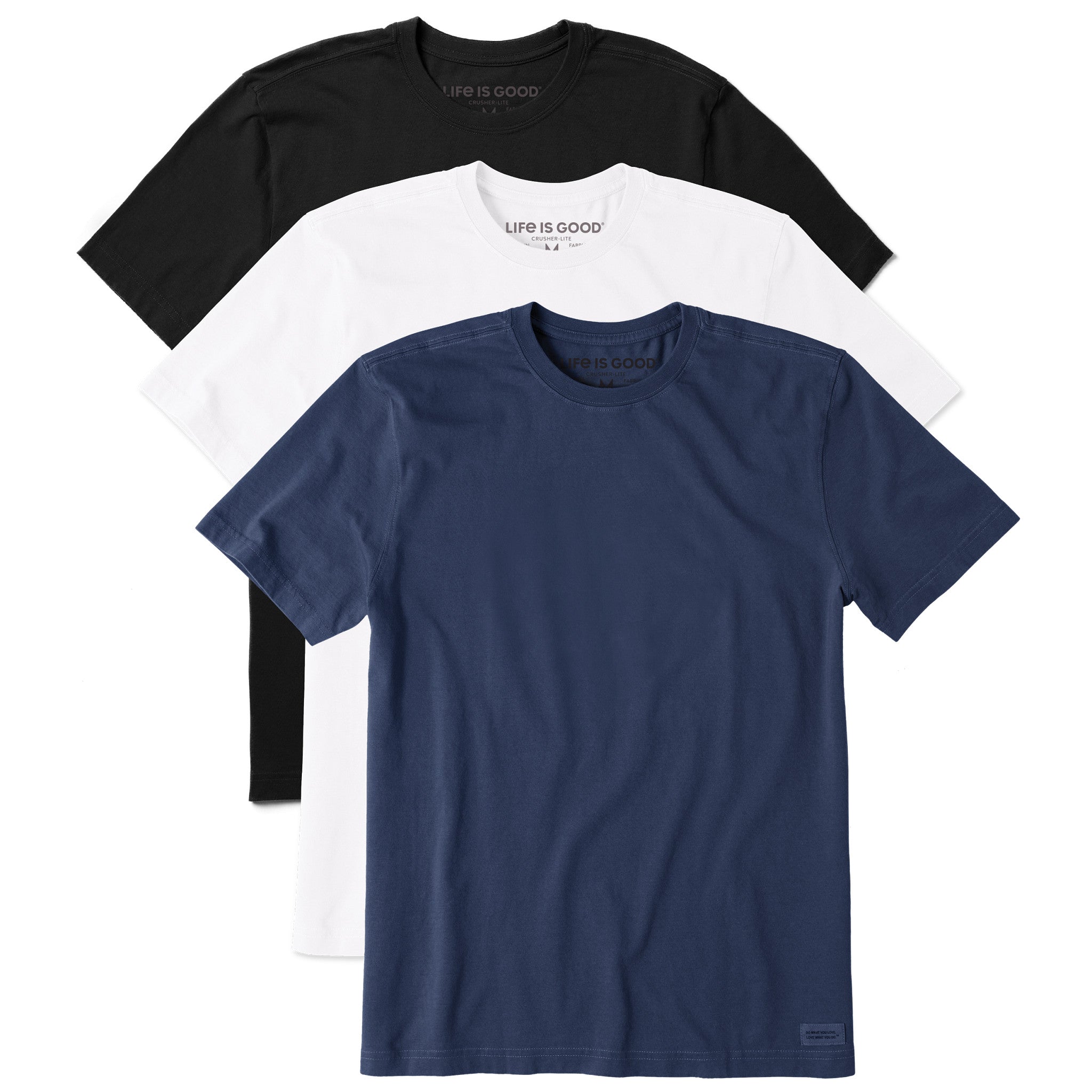 Product image for "Men's Solid 3-Pack Crusher-LITE Crew - Multi" ||142957PACK_1