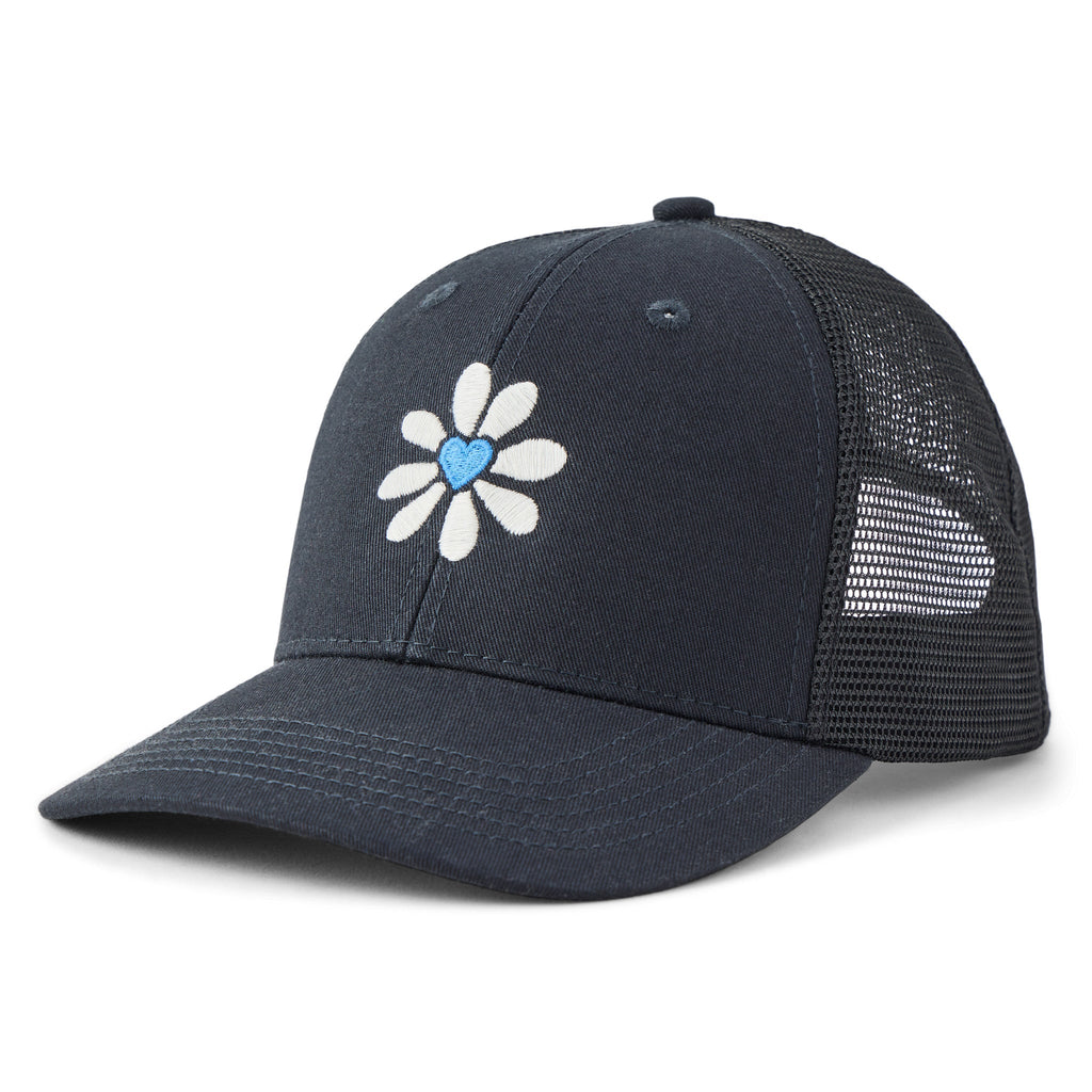 Product image for "Adult Unisex Fresh Daisy Heart Trucker" ||200172_1
