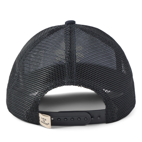 Adult Unisex Fresh Daisy Heart Trucker